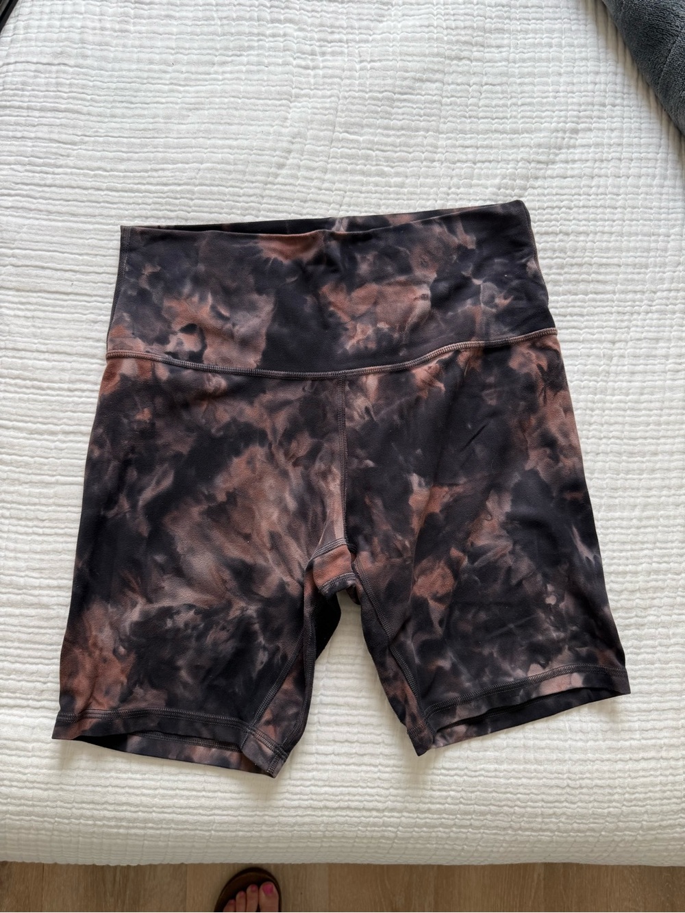Lululemon Align High Rise Biker Shorts 8 Diamond Dye